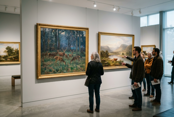 Landschaftsmalerei im Wandel: Kyra Vertes erklärt, wie Natur zum Spiegel der Zeit wurde