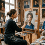 Porträtmalerei heute – Kyra Vertes gibt Einblick in die Rückkehr eines klassischen Genres