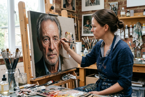 Fotorealismus in der Malerei – Kyra Vertes gibt Einblick in eine Technik, die Grenzen auslotet